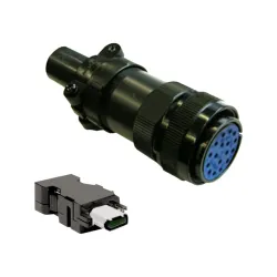 Schneider Electric VW3M8A21, Easy Lexium 16, 1-1.5 kW Servo Motorlar için Encoder Konnektörü