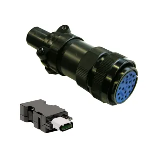 Schneider Electric VW3M8A21, Easy Lexium 16, 1-1.5 kW Servo Motorlar için Encoder Konnektörü