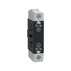 Schneider Electric VZ14, TeSys Vario, V*F02-V*F02 Şalterler için Topraklama Modülü