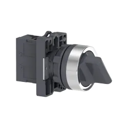 Schneider Electric XA2ED41, Harmony Stil 2, Siyah, Geri Dönüşlü Mandal Buton, 0-1 Konumlu, 1NA, 22mm