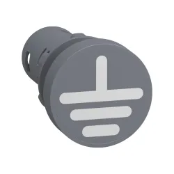 Schneider Electric XA2EVM34GPC, Harmony Stil 2, Kırmızı-Yeşil, Topraklama İşaretli Monoblok Sinyal Lambası, 230 Volt AC, 22mm
