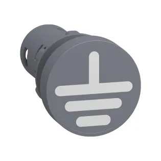 Schneider Electric XA2EVM34GPC, Harmony Stil 2, Kırmızı-Yeşil, Topraklama İşaretli Monoblok Sinyal Lambası, 230 Volt AC, 22mm