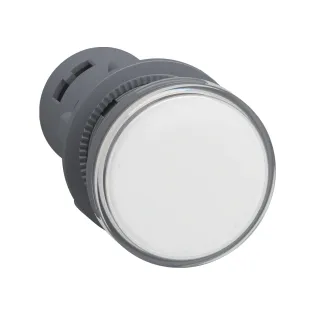 Schneider Electric XA2EVM34LC, Harmony Stil 2, Kırmızı-Yeşil, Monoblok Sinyal Lambası, 230 Volt AC, 22mm