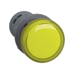 Schneider Electric XA2EVM8LC, Harmony Stil 2, Sarı LED Sinyal Lambası, 220-230 Volt AC, 22mm