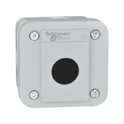 Schneider Electric XALE1, Harmony XALE, 1 Adet 22mm XB7 Buton için Boş Buton Kutusu, Açık Gri