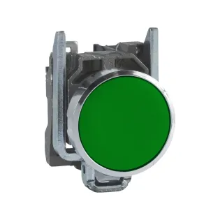 Schneider Electric XB4BA31, Harmony Stil 4, Yeşil, Yaylı Buton, 1NA, 22mm