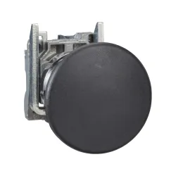 Schneider Electric XB4BC21, Harmony Stil 4, Siyah, 40mm Mantar Kafalı Yaylı Buton, 1NA, 22mm