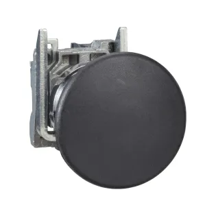 Schneider Electric XB4BC21, Harmony Stil 4, Siyah, 40mm Mantar Kafalı Yaylı Buton, 1NA, 22mm