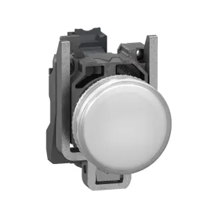 Schneider Electric XB4BVB1, Harmony Stil 4, Beyaz, Sinyal Lambası, 24 Volt AC/DC, 22mm