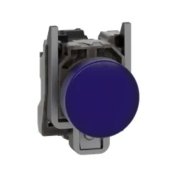 Schneider Electric XB4BVB6, Harmony Stil 4, Mavi, Sinyal Lambası, 24 Volt AC/DC, 22mm