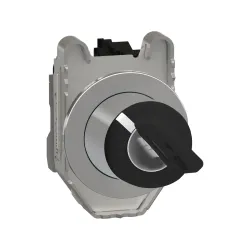 Schneider Electric XB4FG21, Harmony Plus Stil 4, Siyah, Kilitli Mandal Buton, 0-1 Konumlu, 1NA, 30mm