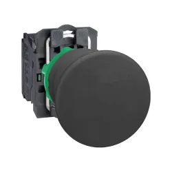 Schneider Electric XB5AC21, Harmony Stil 5, Siyah, 40mm Mantar Kafalı Yaylı Buton, 1NA, 22mm