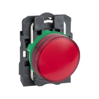 Schneider Electric XB5AV64, Harmony Stil 5, Kırmızı, Sinyal Lambası, Ampülsüz, 22mm