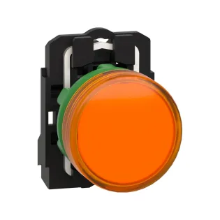 Schneider Electric XB5AVB5, Harmony Stil 5, Sarı, Sinyal Lambası, 24 Volt AC/DC, 22mm