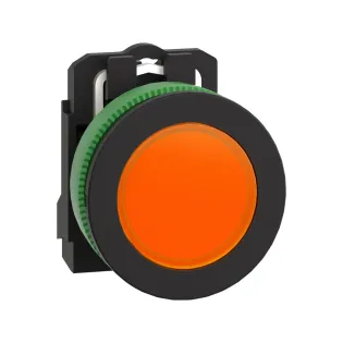 Schneider Electric XB5FVM5, Harmony Plus Stil 5, Sarı, Sinyal Lambası, 230 Volt AC, 30mm