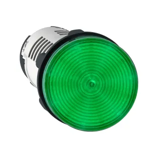 Schneider Electric XB7EV03MP, Harmony Stil 7, Yeşil, Monoblok Sinyal Lambası, 230 Volt AC, 22mm