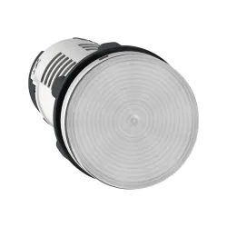 Schneider Electric XB7EV07BP, Harmony Stil 7, Beyaz, Monoblok Sinyal Lambası, 24 Volt AC/DC, 22mm