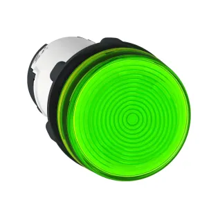 Schneider Electric XB7EV63P, Harmony Stil 7, Yeşil, Monoblok Sinyal Lambası, Ampülsüz, 22mm