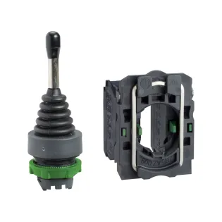 Schneider Electric XD5PA12, Harmony Stil 5, JoyStick Kontorolcü, 2 Yönlü, Kalıcı, 22mm