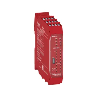 Schneider Electric XPSMCMC10804, Modicon MCM, Programlanabilir Modüler Güvenlik Kontrolörü, 8 Giriş, 4 OSSD Çıkışı