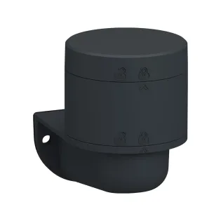 Schneider Electric XV6C21BL, Harmony XV6, Ø60mm Işıklı Kolon Taban Modülü, 24 Volt AC/DC, Duvar Montaj Adaptörlü, Kapak Dahil