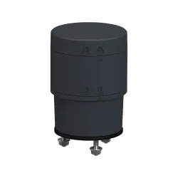 Schneider Electric XV6C21BP, Harmony XV6, Ø60mm Işıklı Kolon Taban Modülü, 24 Volt AC/DC, 3 Pinli Adaptör ve Kapak Dahil
