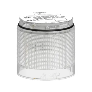 Schneider Electric XV6C26C, Harmony XV6, Ø60mm, Şeffaf Lensli Mavi Sabit LED Işıklı Kolon Modülü