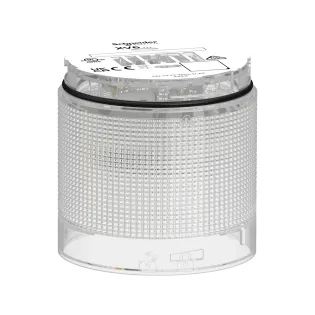 Schneider Electric XV6C57, Harmony XV6, Ø60mm, Beyaz Yanıp Sönen LED Işıklı Kolon Modülü