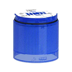Schneider Electric XV6C66, Harmony XV6, Ø60mm, Mavi Flaşör LED Işıklı Kolon Modülü