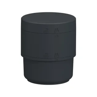 Schneider Electric XVB7C21B, Harmony XVB7, Ø70mm Işıklı Kolon Taban Modülü, 24 Volt AC/DC, Adaptör ve Kapak Dahil