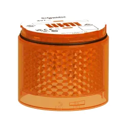 Schneider Electric XVB7C55, Harmony XVB7, Ø70mm, Turuncu Yanıp Sönen LED Işıklı Kolon Modülü