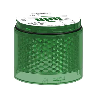 Schneider Electric XVB7C63, Harmony XVB7, Ø70mm, Yeşil Flaşör LED Işıklı Kolon Modülü