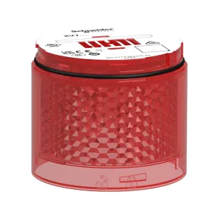 Schneider Electric XVB7C64, Harmony XVB7, Ø70mm, Kırmızı Flaşör LED Işıklı Kolon Modülü