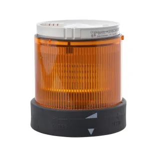 Schneider Electric XVBC5B5, Harmony XVB, Işıklı Kolonlar için Sinyal Modülü, Flaşör Işıklı, Turuncu, Ledli, 24 Volt AC/DC