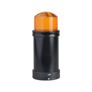 Schneider Electric XVBC8B5, Harmony XVB, Işıklı Kolonlar için Tepe Sinyal Modülü, Flaşör Işıklı, Turuncu, Ledli, 24 Volt AC/DC