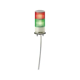 Schneider Electric XVGB2W, Easy Harmony XVG, Monoblok Doğrudan Bağlantılı Işıklı Kolon, 2 Katlı, Yeşil ve Kırmızı Ledli, 24 Volt AC/DC