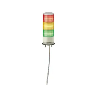 Schneider Electric XVGB3SW, Easy Harmony XVG, Monoblok Doğrudan Bağlantılı Buzzerlı ve Işıklı Kolon, 3 Katlı, Yeşil, Kırmızı ve Sarı Ledli, 24 Volt AC/DC