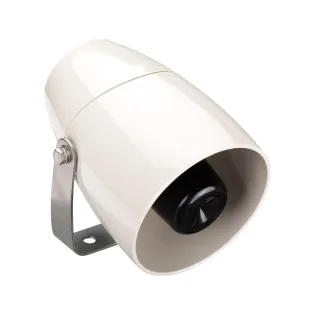 Schneider Electric XVS10BMW, Harmony XVR, Uzun Mesafe Yüksek Sesli Siren, 106 dB, 2 Farklı Ses Tonu, 12-24 Volt AC/DC, IP53