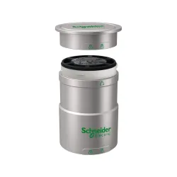Schneider Electric XVUC21BQ, Harmony XVU, Işıklı Kolonlar için Taban ve Üst Kapak, Gri, 24 Volt AC/DC