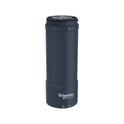 Schneider Electric XVUC21MP, Harmony XVU, Işıklı Kolonlar için Taban ve Üst Kapak, Siyah, 100-240 Volt AC, PNP