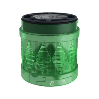 Schneider Electric XVUC23, Harmony XVU, Işıklı Kolonlar için Sinyal Modülü, Kalıcı Işıklı, Yeşil, Ledli, 24 Volt AC/DC