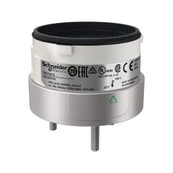 Schneider Electric XVUZ01Q, Harmony XVU, Işıklı Kolonlar için Doğrudan Bağlantı Plakası, Gri