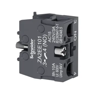 Schneider Electric ZA2EE101, Harmony Stil 2, Butonlar için Kontak Blok, 1NA