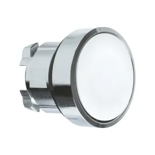 Schneider Electric ZB4BA1, Harmony Stil 4, Beyaz, Yaylı Buton Kafası, 22mm