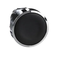Schneider Electric ZB4BA2, Harmony Stil 4, Siyah, Yaylı Buton Kafası, 22mm