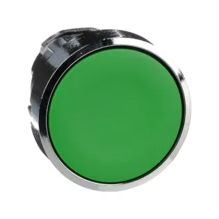 Schneider Electric ZB4BA3, Harmony Stil 4, Yeşil, Yaylı Buton Kafası, 22mm