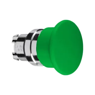 Schneider Electric ZB4BC3, Harmony Stil 4, Yeşil, 40mm Yaylı Mantar Buton Kafası, 22mm