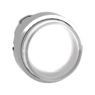 Schneider Electric ZB4BH13, Harmony Stil 4, Beyaz, Işıklı Çıkıntılı Kalıcı Buton Kafası, 22mm