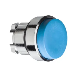 Schneider Electric ZB4BH6, Harmony Stil 4, Mavi, Çıkıntılı Kalıcı Buton Kafası, 22mm