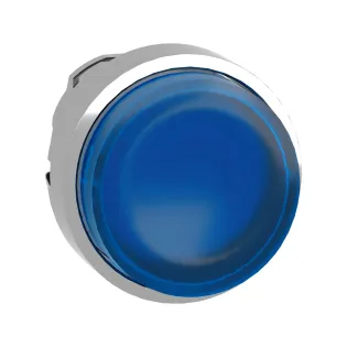 Schneider Electric ZB4BH63, Harmony Stil 4, Mavi, Işıklı Çıkıntılı Kalıcı Buton Kafası, 22mm